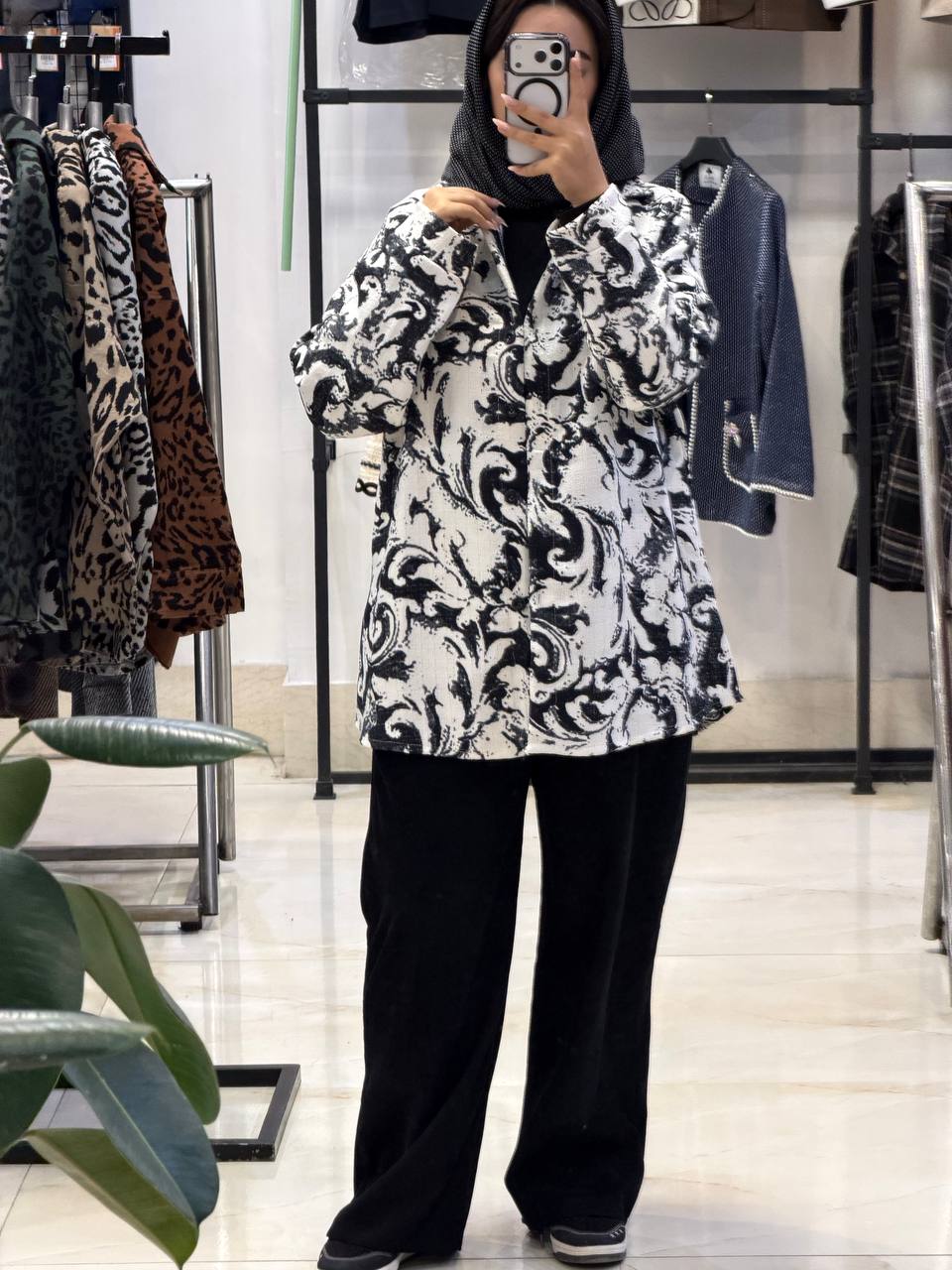 شومیز شلوار روژین